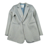 Lu Lu By Miss Grant Giacca Tinta Unita con Fantasia per Bambina LL3450 BEIGE LU LU BY MISS GRANT 