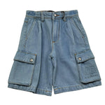 John Richmond Bermuda Tinta Unita In Denim per Bambino RBP2613BE AZZURRO JOHN RICHMOND 