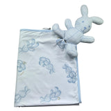 Le Bebe Coperta Tinta Unita con Pupazzo per Neonato LBB5254 BIANCO LE BEBE 