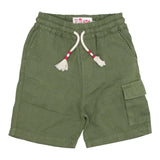 Saint Barth Bermuda Tinta Unita con Elastico In Vita per Bambino MERSEILLEJ VERDE SAINT BARTH 