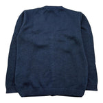 Emanuel Pris Cardigan Tinta Unita Scollo A V per Bambino ECA004R BLU EMANUEL PRIS 