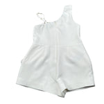 Fun & Fun Tuta Intera Tinta Unita con Applicazioni per Bambina FNCBDR010599 BIANCO FUN & FUN 