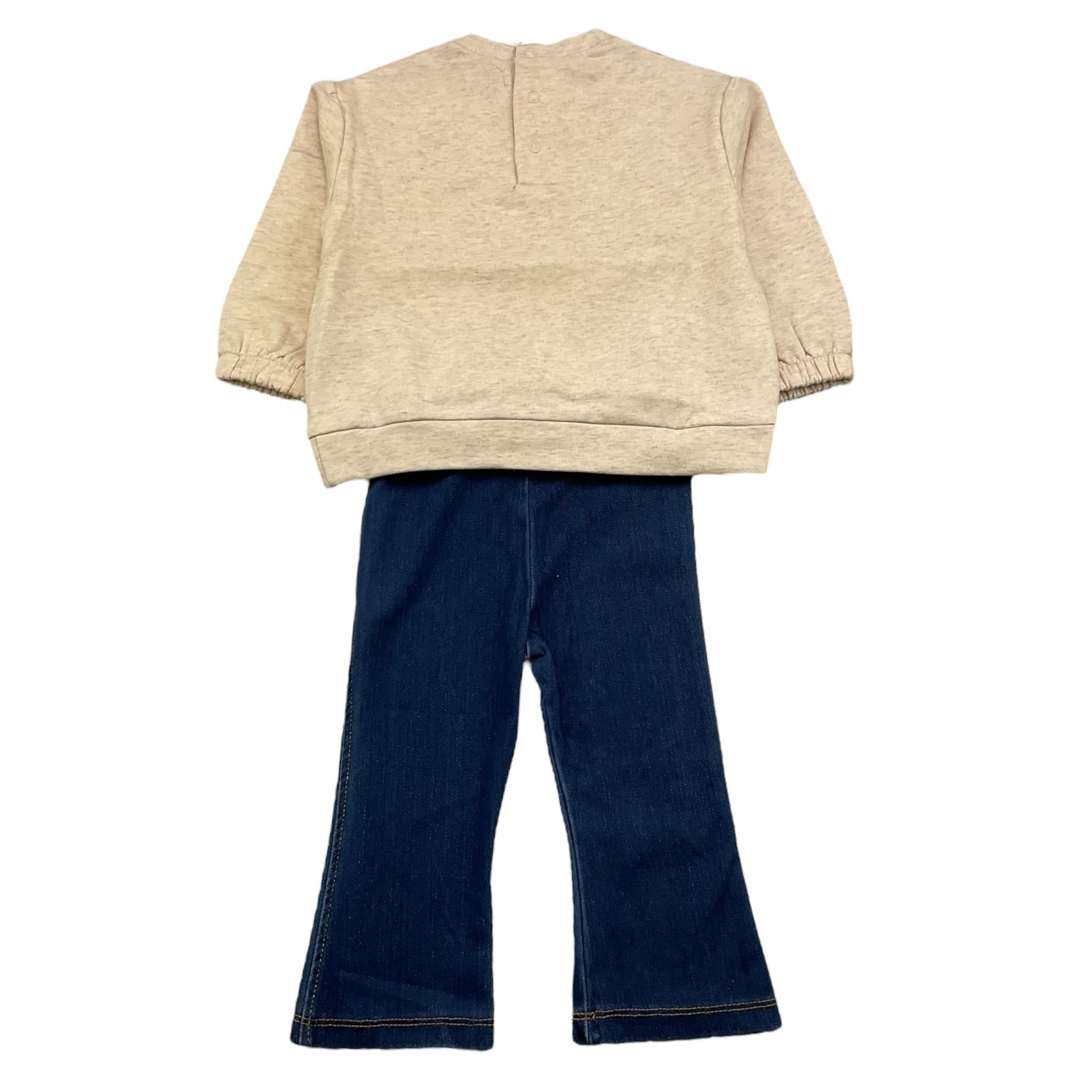 MAYORAL completo 2 pezzi felpa-leggins Beige per Neonata 2707 BEIGE MAYORAL 