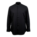 Limited Edition Camicia tinta unita Collo Coreano Nero per Bambino RRJRRJ NERO LIMITED EDITION 