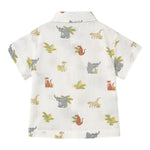 Mayoral Polo Mezza Manica Tinta Unita con Stampa per Neonato 1109 PANNA MAYORAL 