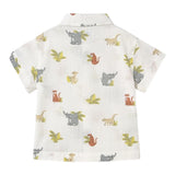 Mayoral Polo Mezza Manica Tinta Unita con Stampa per Neonato 1109 PANNA MAYORAL 