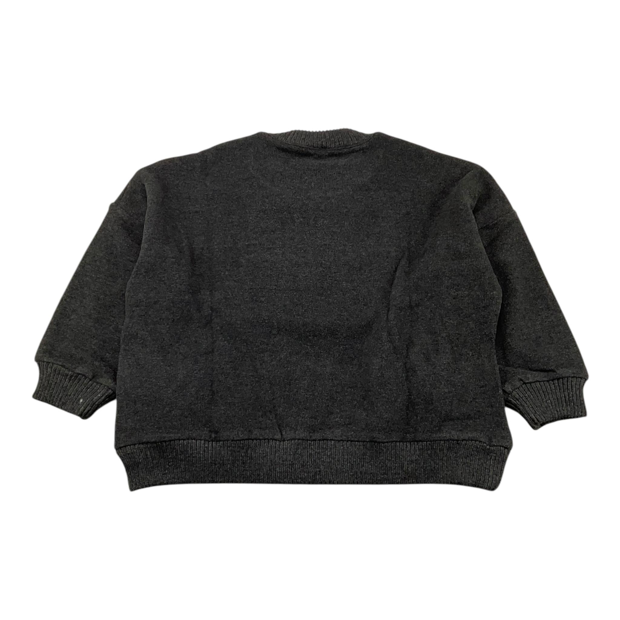 CAFFE' D'ORZO maglia tinta unita mezzo collo Nero per Bambina ZV9A40 NERO CAFFE' D'ORZO 