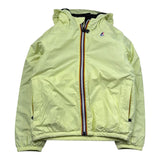 K-Way Giubbino Tinta Unita con Zip E Cappuccio per Bambino K7141FW VERDE K-WAY 