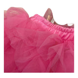 Miss Grant Gonna Tinta Unita In Tulle Rosa per Neonata