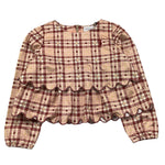 TRUSSARDI camicia manica lunga stampa fantasia Rosa per Bambina TGA25129BL ROSA TRUSSARDI 