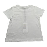 Gaelle T-Shirt Girocollo tinta unita con Stampa Bianco per Bambina 2746M0710 BIANCO GAELLE 