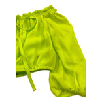 Kocca Top Tinta Unita con Scollo A Barca per Bambina P23JBL9481 VERDE Kocca 