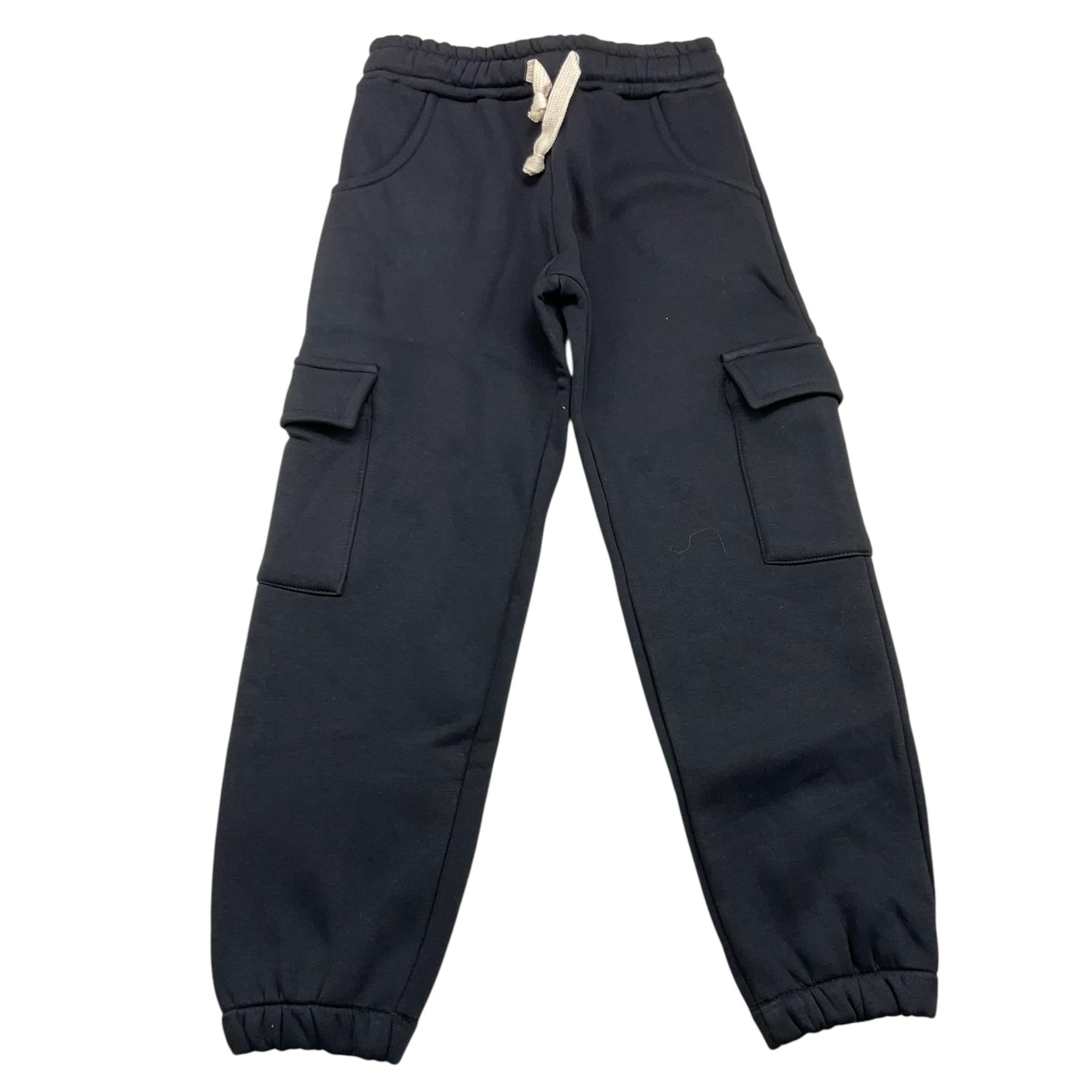BRAND NAME pantalone tuta tinta unita Nero per Bambino TR1031 NERO BRAND NAME 