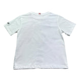 Saint Barth T-Shirt Girocollo Tinta Unita con Stampa per Bambino 01215L BIANCO SAINT BARTH 