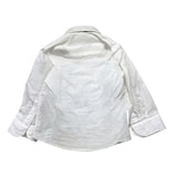 Emanuel Pris Camicia Tinta Unita Con Papillions Bianco Per Bambino