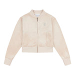 Juicy Couture Felpa Tinta Unita con Zip per Bambina JBX6503 ROSA JUICY COUTURE 