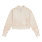 Juicy Couture Felpa Tinta Unita con Zip per Bambina JBX6503 ROSA JUICY COUTURE 