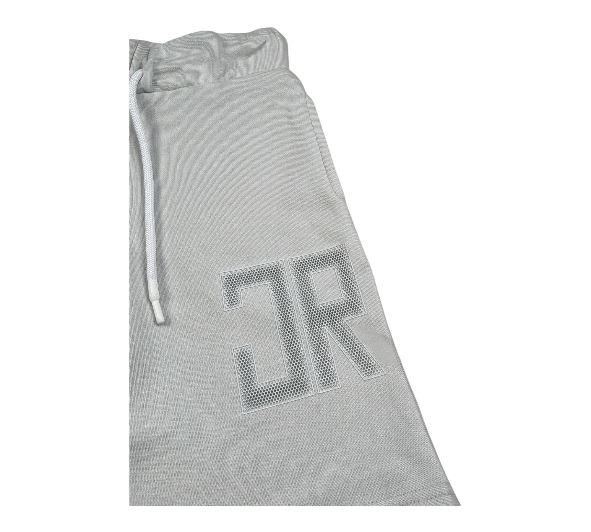 John Richmond Bermuda Tuta Tinta Unita con Logo per Bambino RBP26010BE GRIGIO JOHN RICHMOND 