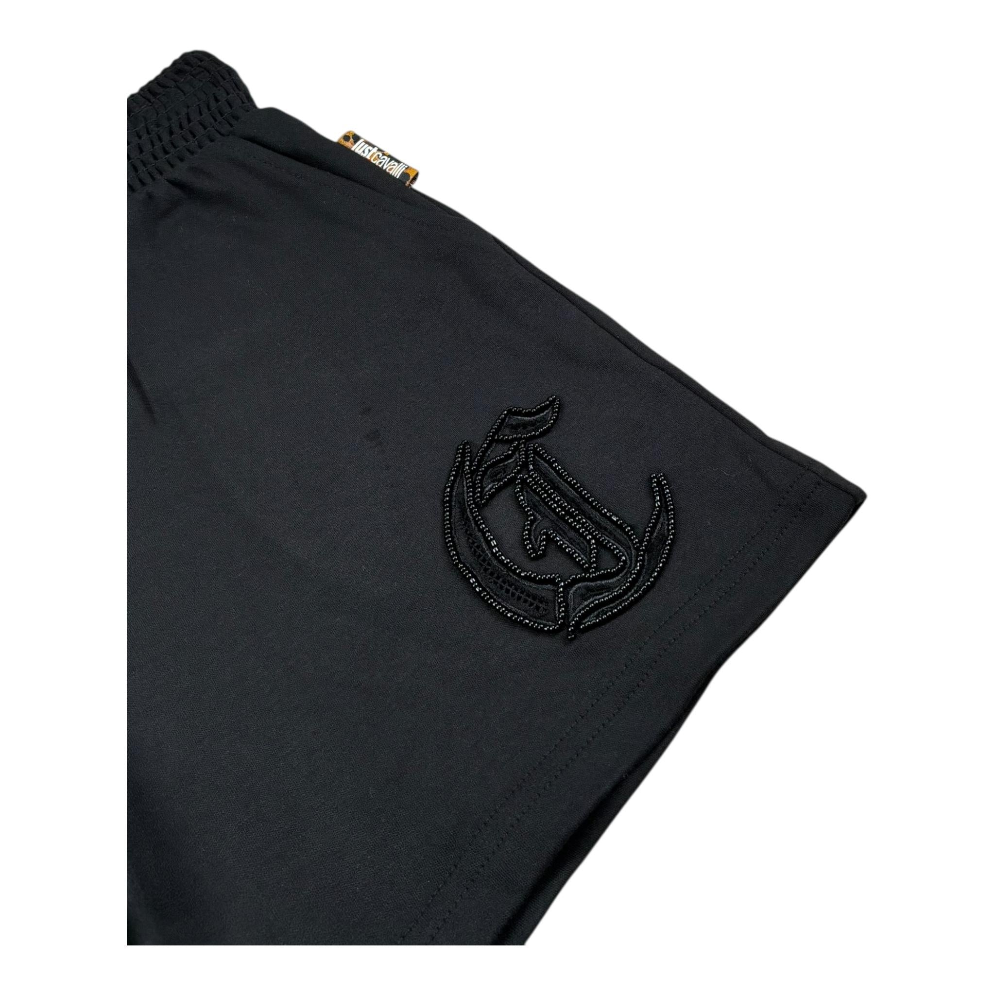 Just Cavalli Short In Tuta Tinta Unita per Bambina JGP26244SH NERO JUST CAVALLI 