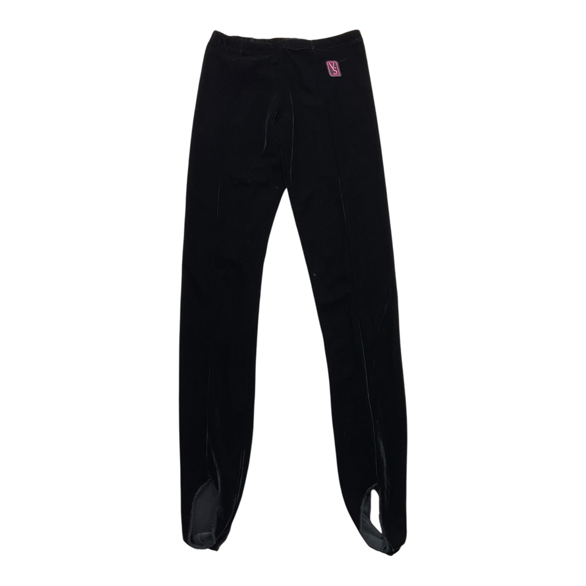 VICTORIA & STELLA leggins tinta unita in velluto Nero per Bambina DJDJ NERO VICTORIA & STELLA 
