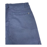 Dondup Pantalone Tinta Unita Con Tasche A Filo Blu Per Bambino