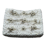 Raffaella Borsa Tinta Unita con Applicazioni per Bambina OTRANTO BIANCO RAFFAELLA 