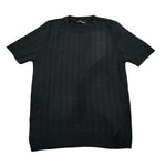 Numbers T-Shirt Girocollo In Filo Tinta Unita per Bambino FIL07 NERO NUMBERS 