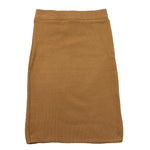 HINNOMINATE gonna in maglia tinta unita con logo Beige per Bambina 3641GW00065 BEIGE HINNOMINATE 