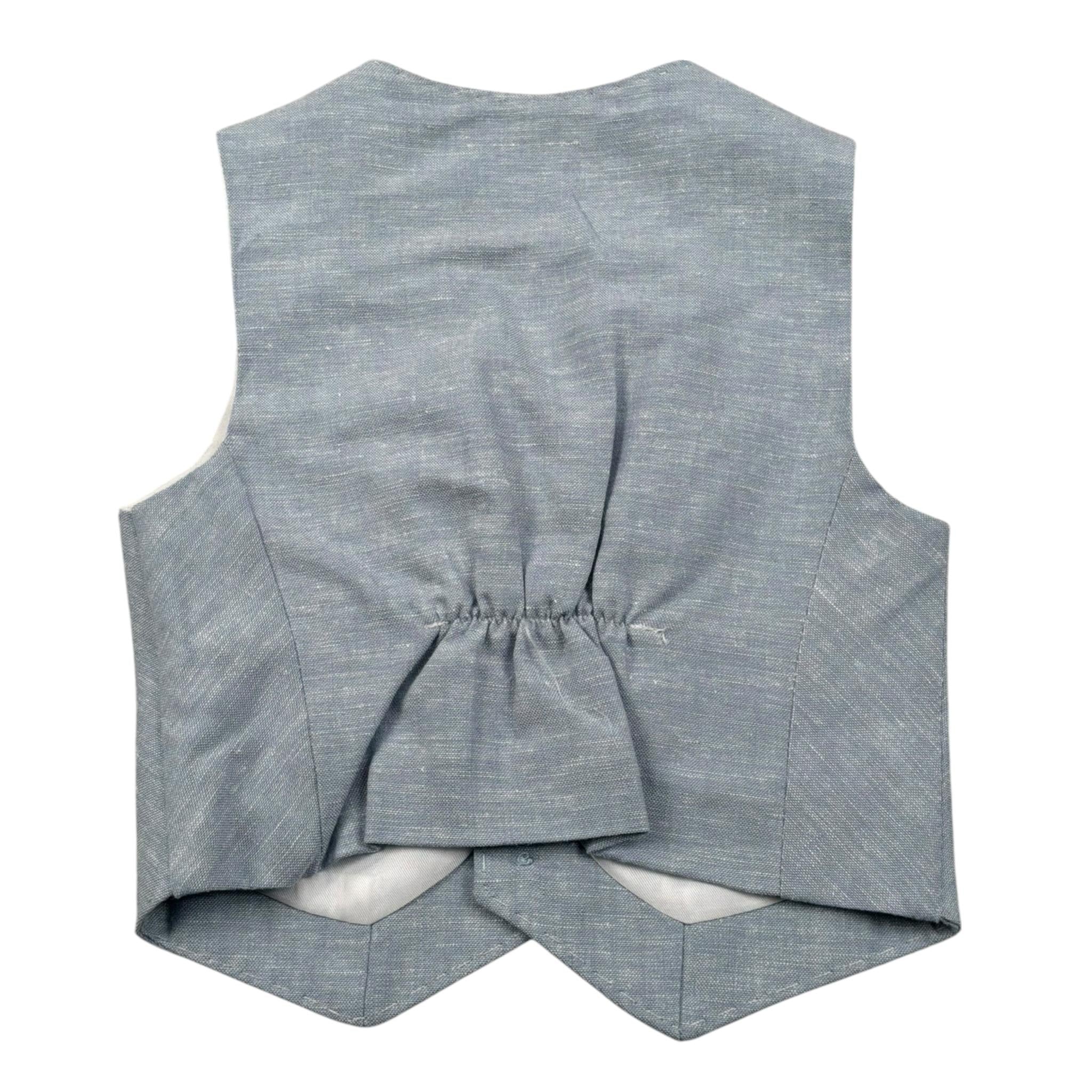 Manuell & Frank Gilet Tinta Unita per Neonato GLMF AZZURRO MANUELL & FRANK 