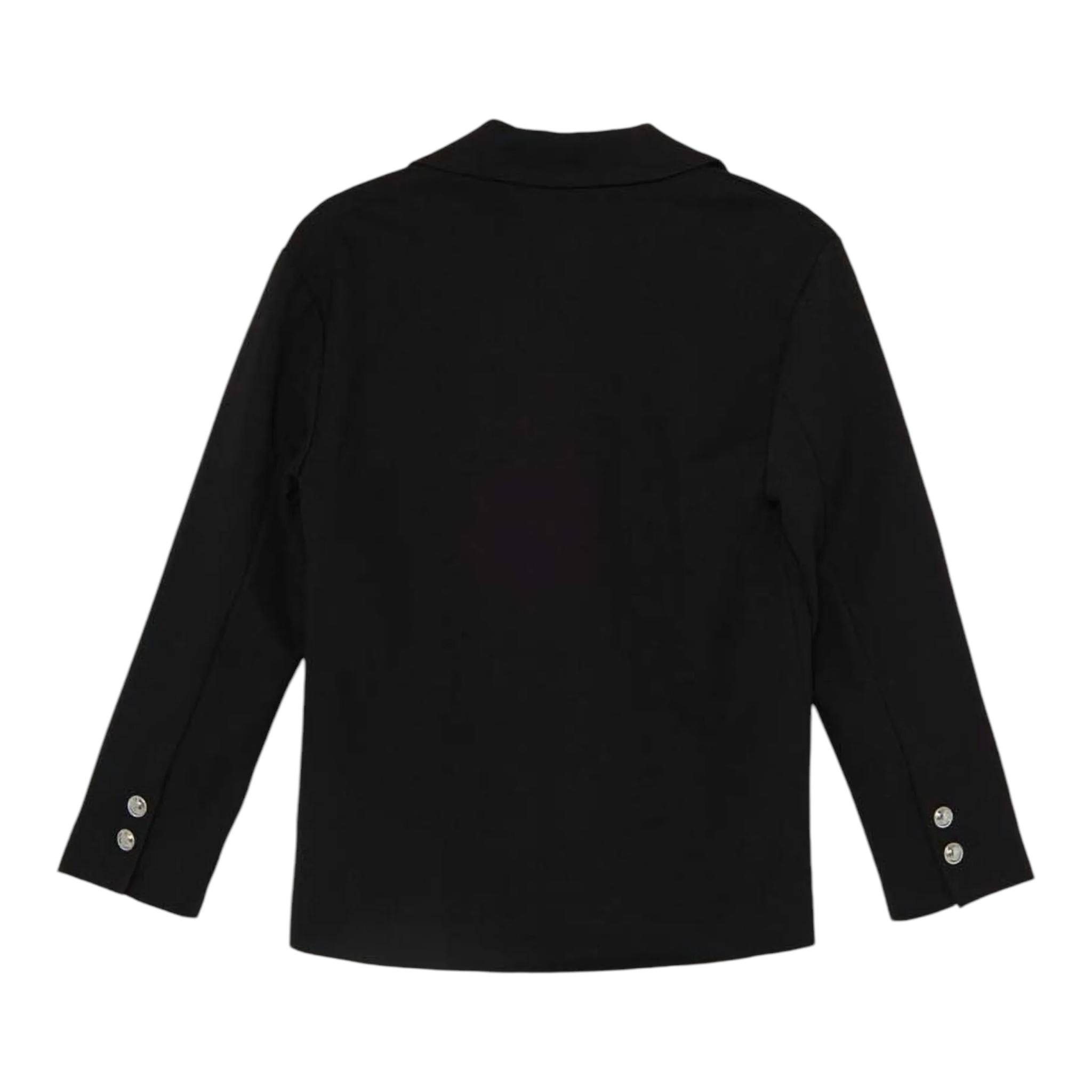 GUESS giacca tinta unita con logo brillantinato Nero per Bambina J4YN00KAUH0 NERO GUESS 