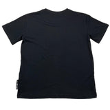 JOHN RICHMOND t-shirt girocollo tinta unita con stampa in contrast Nero per Bambino RBA25008TS NERO JOHN RICHMOND 