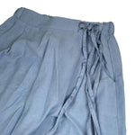 Meilisa Bai Pantalone Tinta Unita con Elastico In Vita per Bambina FL6368 AZZURRO MEILISA BAI 