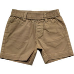 Trussardi Bermuda Tinta Unita con Elsastico In Vita per Neonato TIP26074BE MARRONE TRUSSARDI 