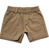 Trussardi Bermuda Tinta Unita con Elsastico In Vita per Neonato TIP26074BE MARRONE TRUSSARDI 