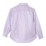 Aspesi Giubbino Modello Camicia Tinta Unita Con Tasche Lilla Per Bambino