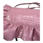 John Richmond Borsa Tinta Unita Lucida per Bambina RGP26170BO ROSA JOHN RICHMOND 