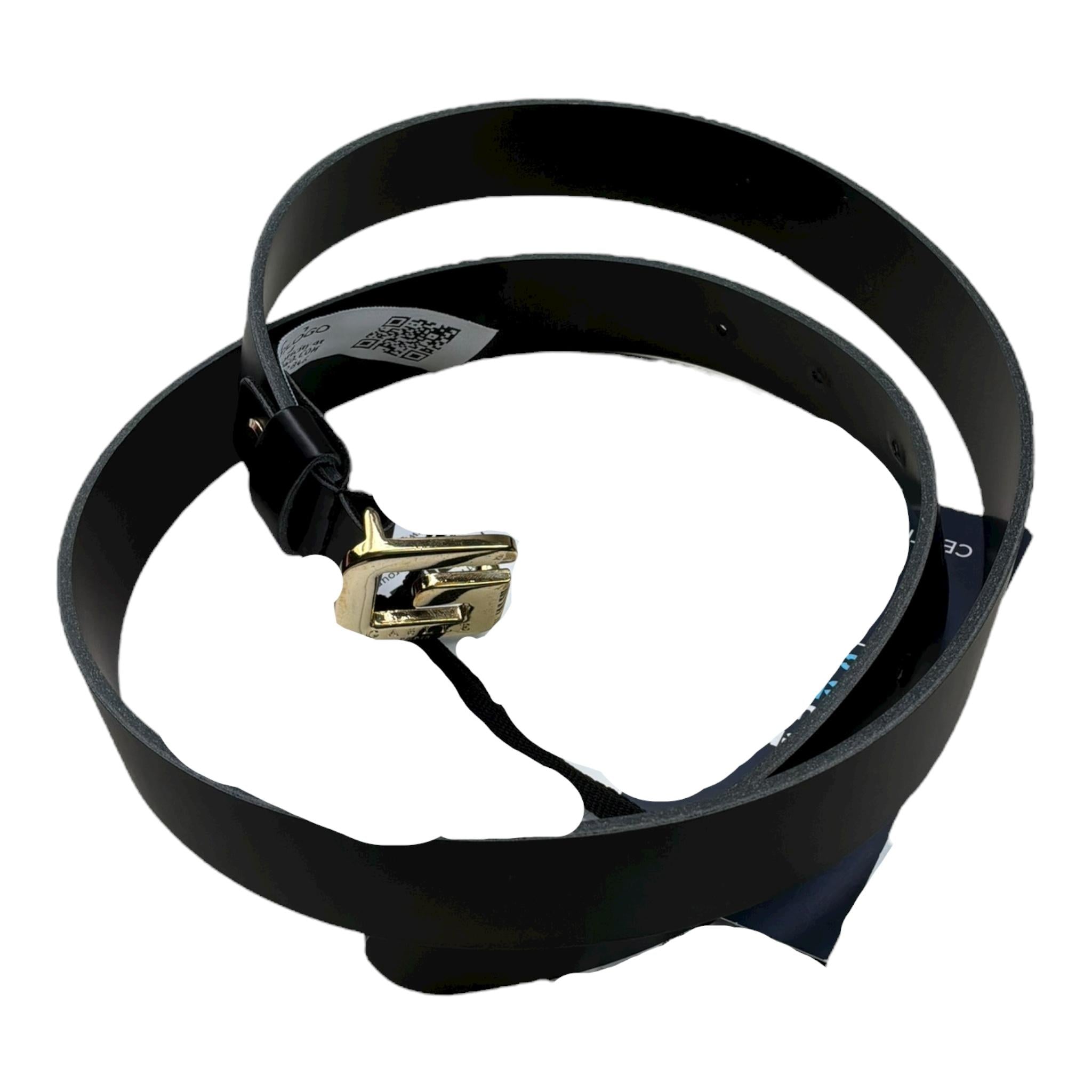 Gaelle Cintura Tinta Unita con Logo per Bambina 2745AB00440 NERO GAELLE 