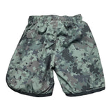 Shoe Costume Bermuda Tinta Unita Con Fantasia Militare E Fiori Verde Per Bambino