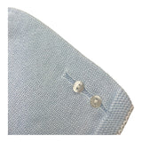 Barcellino Completo 2 Pezzi Magli-Bermuda Tinta Unita con Fantasia A Righe per Neonato 9287 AZZURRO BARCELLINO 