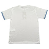 Manuel Ritz T-Shirt Girocollo Tinta Unita per Bambino MR2895XX BIANCO/AZZURRO MANUEL RITZ 