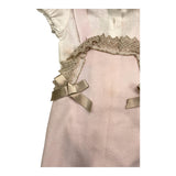 Colori Chiari Completo 2 Pezzi Camicia-Salopette Rosa Per Neonata