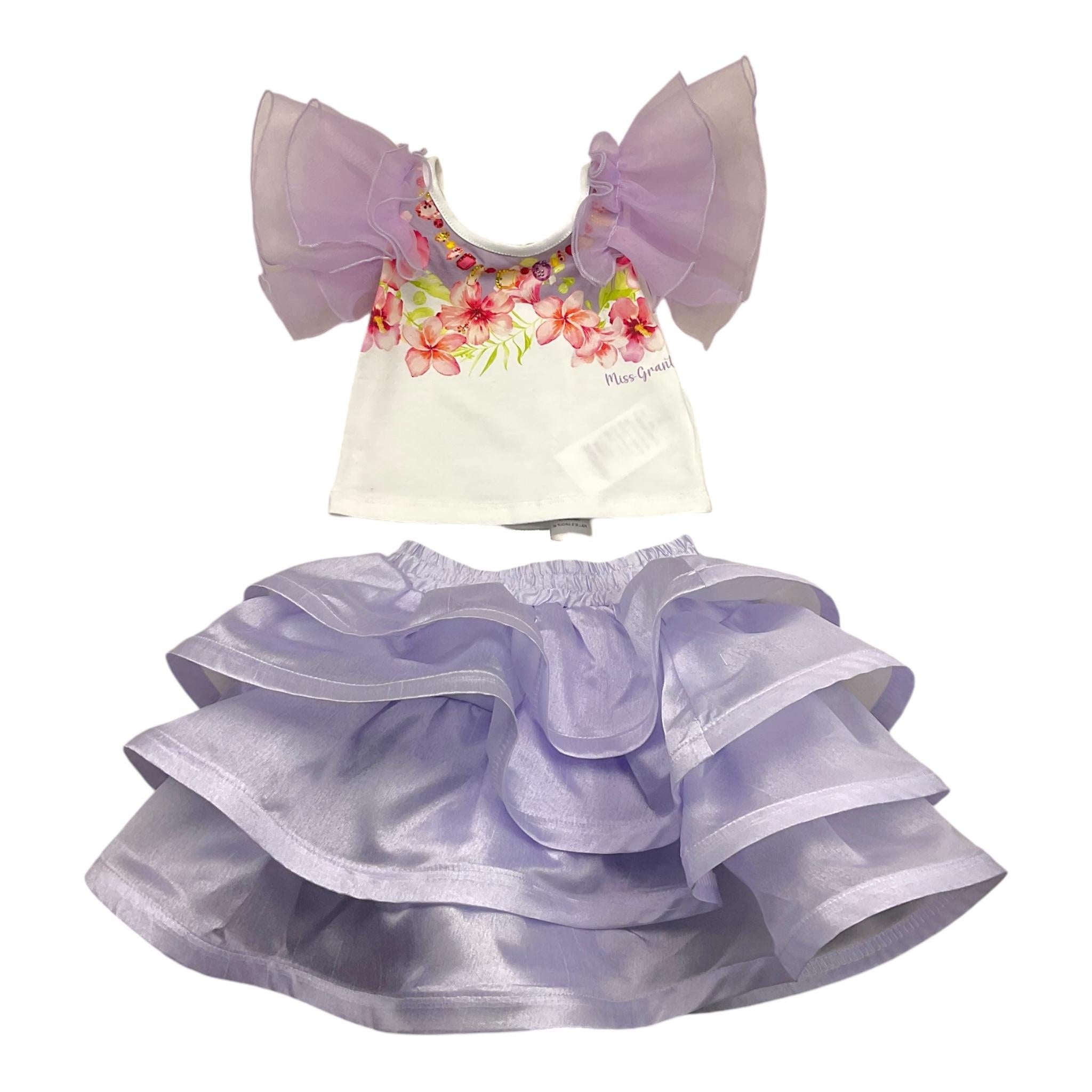 MISS GRANT MG0998NBIANCO/LILLA