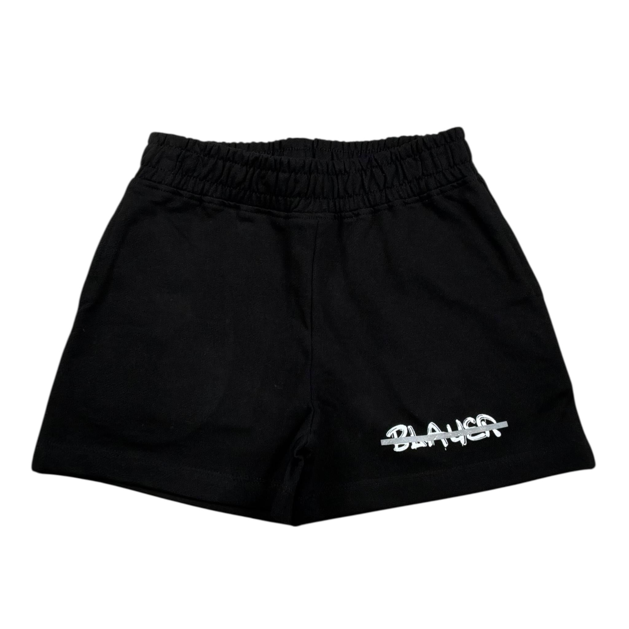 Blauer Short In Tuta Tinta Unita con Elastico In Vita per Bambina 25SBLGP05549X NERO BLAUER 