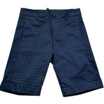 Manuel & Frank Bermuda Tinta Unita con Girovita Regolabile per Bambino MF2017B BLU MANUEL & FRANK 