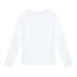 EMPORIO ARMANI shirt girocollo tinta unita con stampa Bianco per Bambino 6RBT54 BIANCO EMPORIO ARMANI 