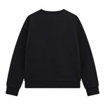 GUESS felpa chiusa girocollo tinta unita con stampa logo Nero per Bambina J4BQ04KAV34 NERO GUESS 