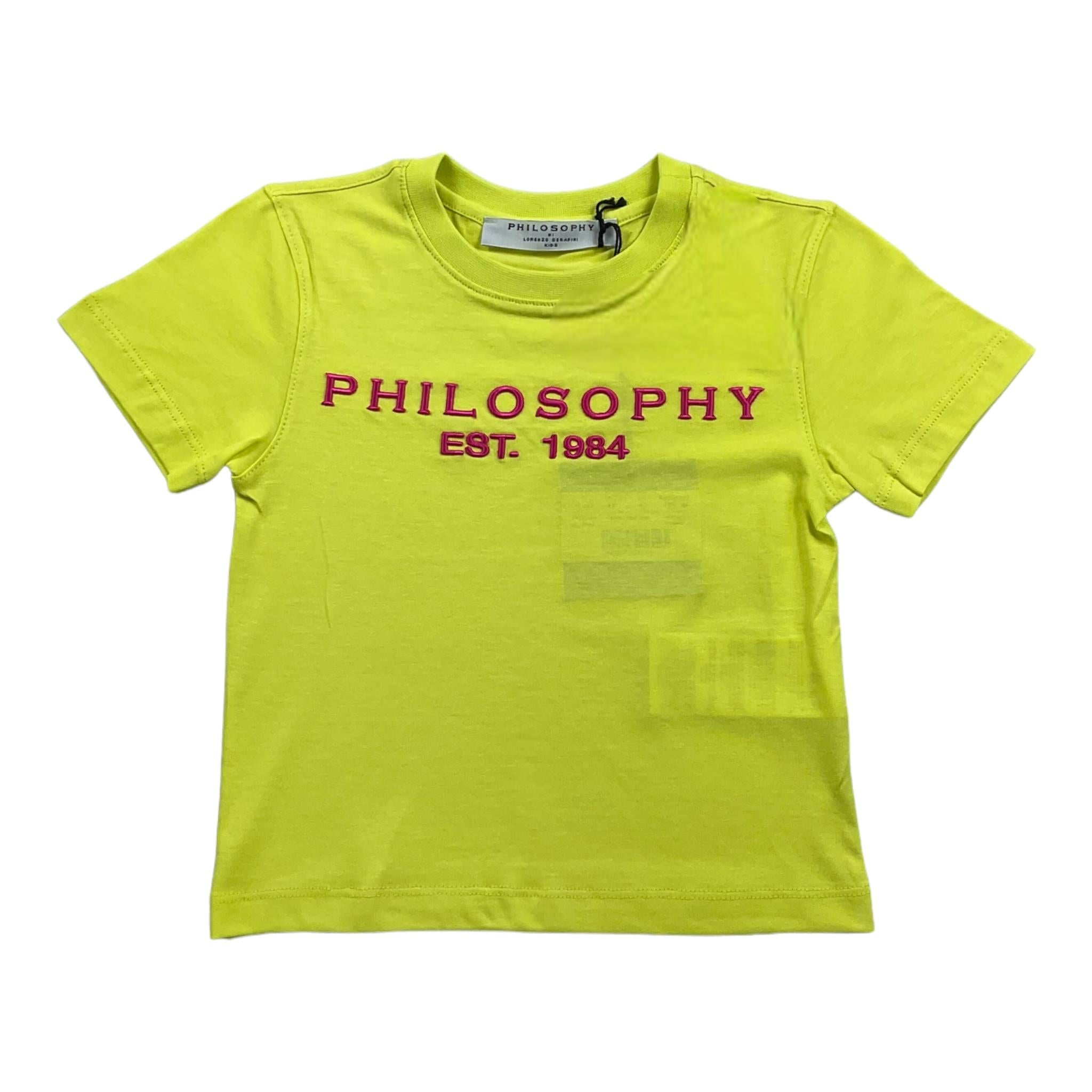 PHILOSOPHY PFTS014GIALLO