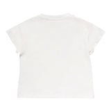 Etro T-Shirt Girocollo Tinta Unita Cn Ricami Bianco Per Bambina