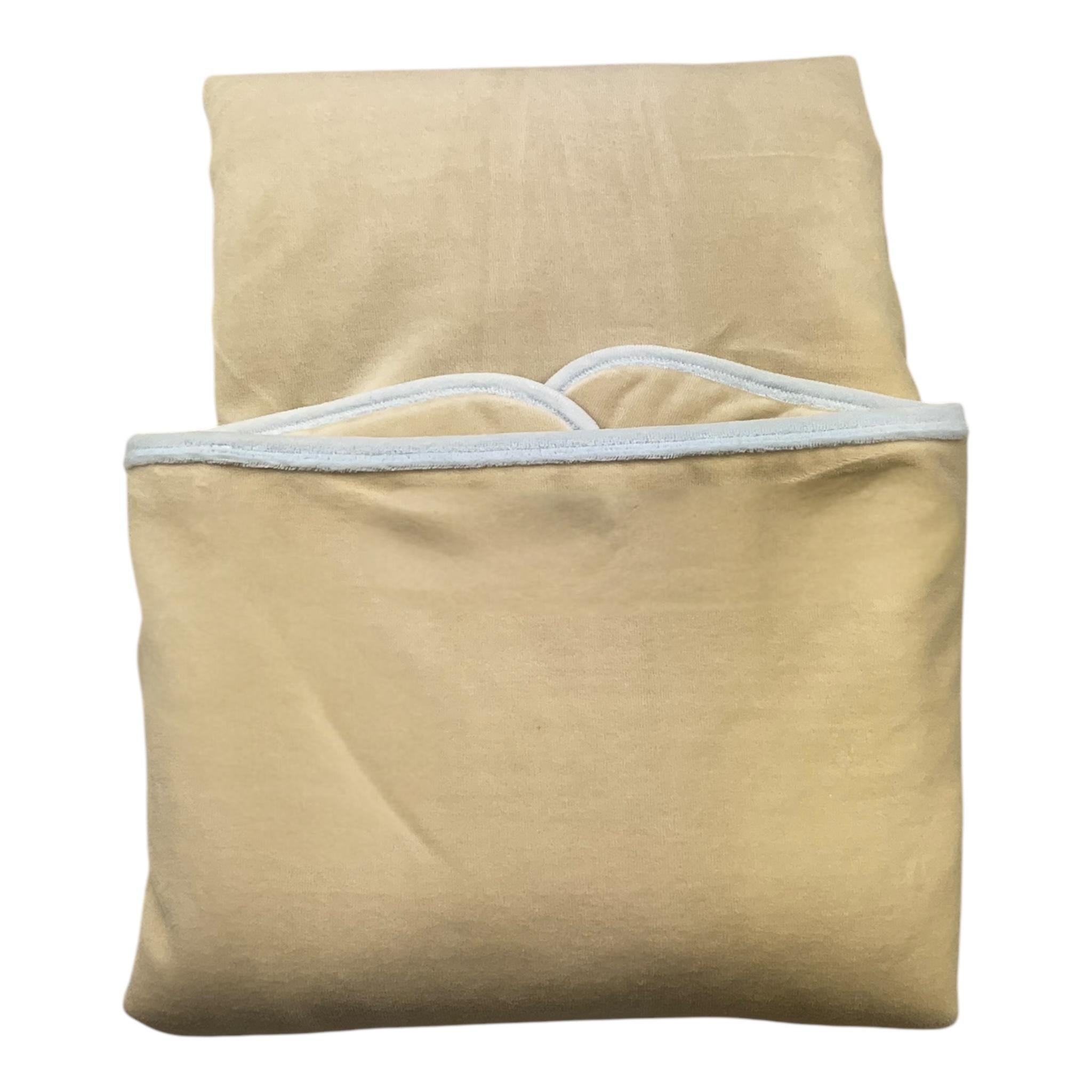 LE BEBE' coperta tinta unita con ricami in ciniglia Beige per Neonato LBB5078 BEIGE LE BEBE' 
