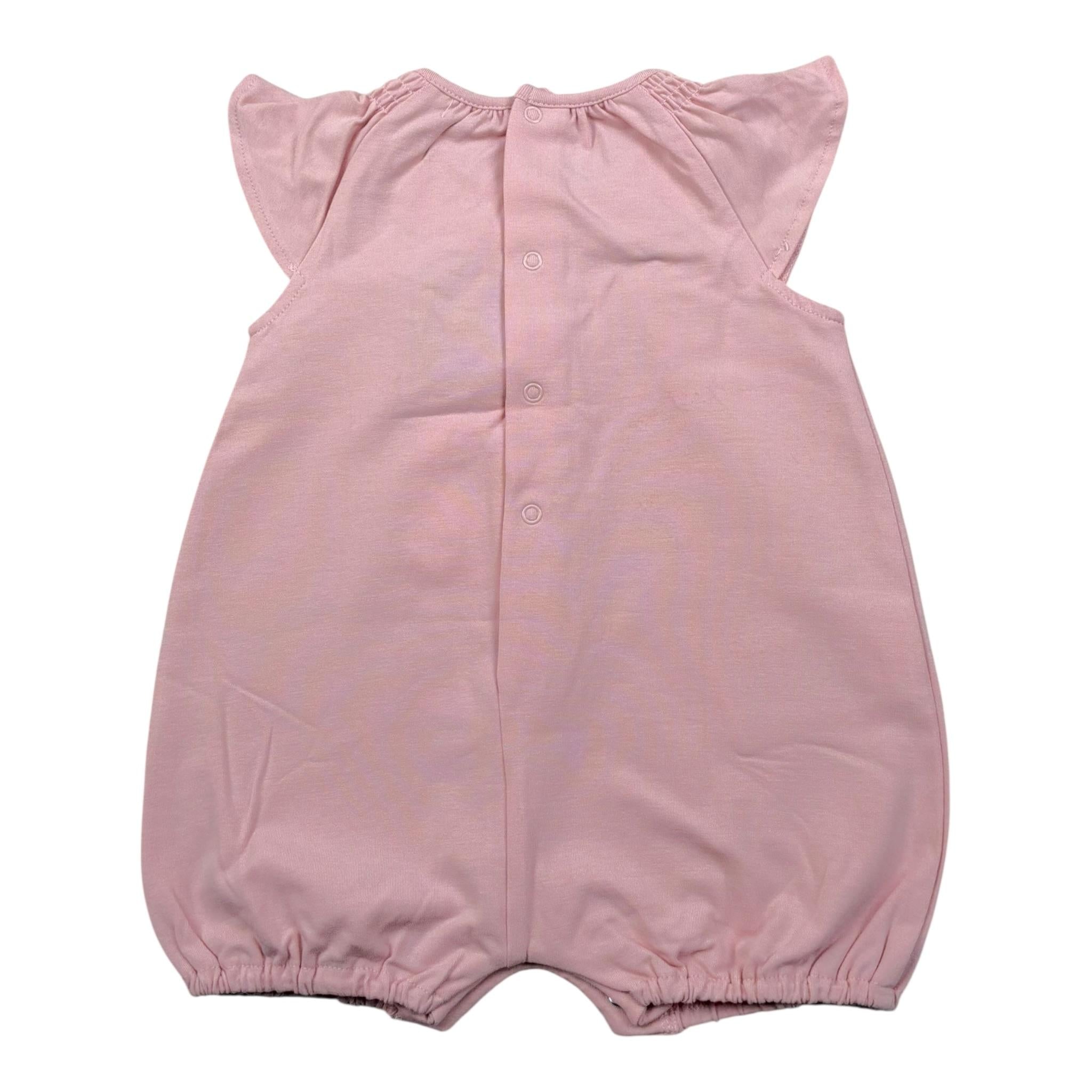 Mayoral Pagliaccetto Tinta Unita con Stampa per Neonata 17499XXU ROSA MAYORAL 